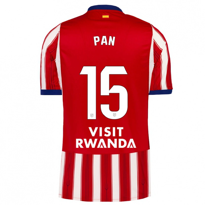 Danxen Criança Camisola Pablo Pan #15 Azul Real Vermelho Branco Principal 2026/27 Camisa Brasil
