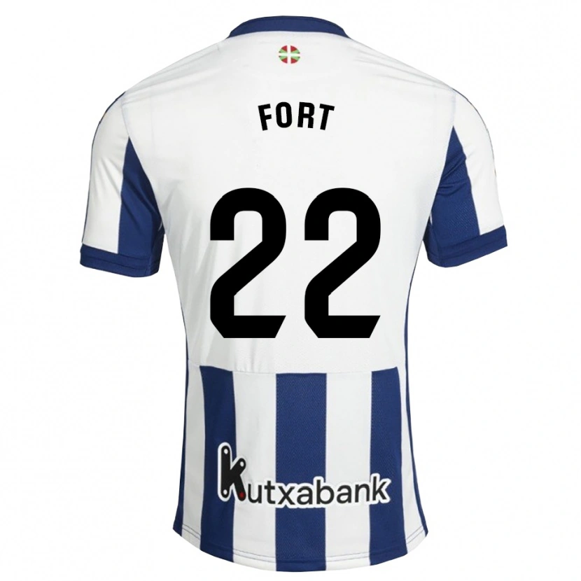 Danxen Criança Camisola Héctor Fort #22 Azul Marinho Branco Dourado Principal 2026/27 Camisa Brasil