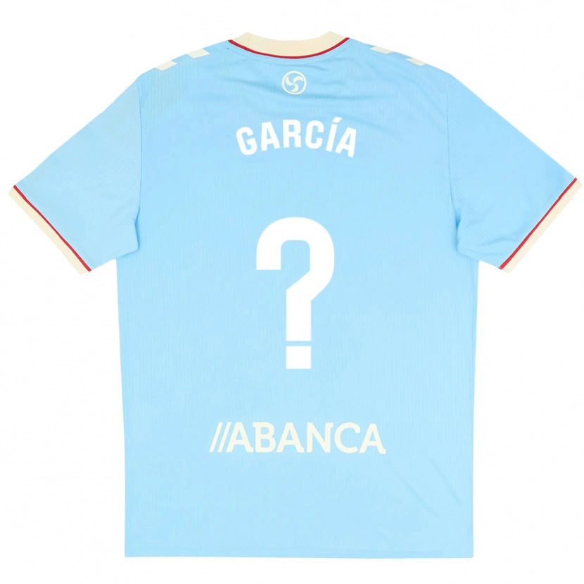 Danxen Criança Camisola Pedro García #0 Azul Céu Branco Vermelho Principal 2026/27 Camisa Brasil