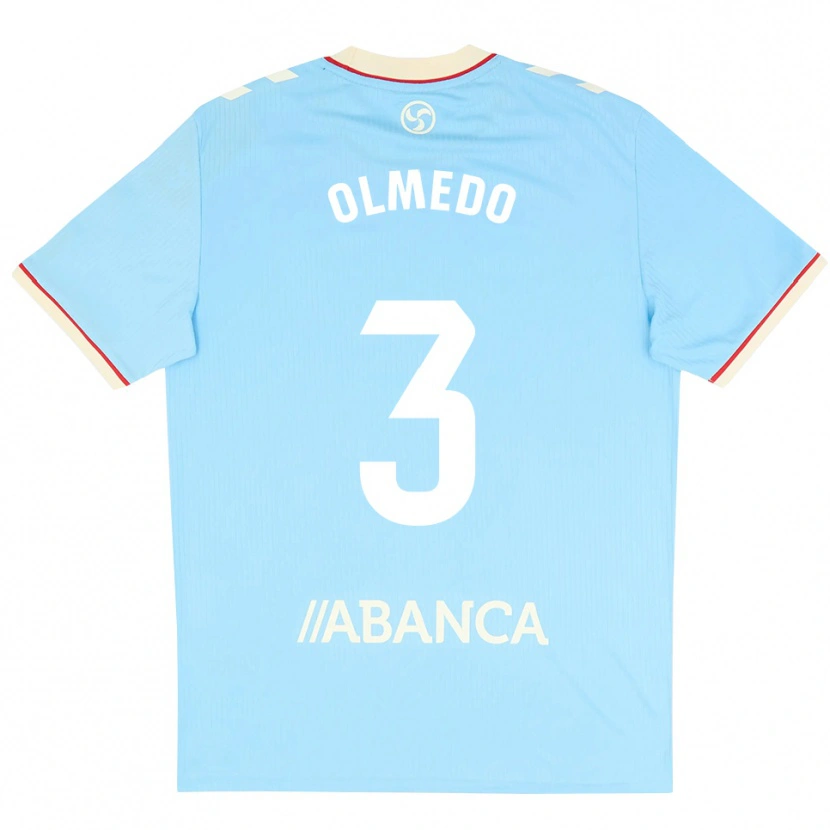 Danxen Criança Camisola Alexis Olmedo #3 Azul Céu Branco Vermelho Principal 2026/27 Camisa Brasil
