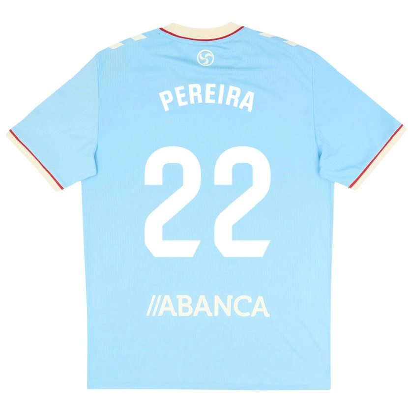 Danxen Criança Camisola Noe Pereira #22 Azul Céu Branco Vermelho Principal 2026/27 Camisa Brasil