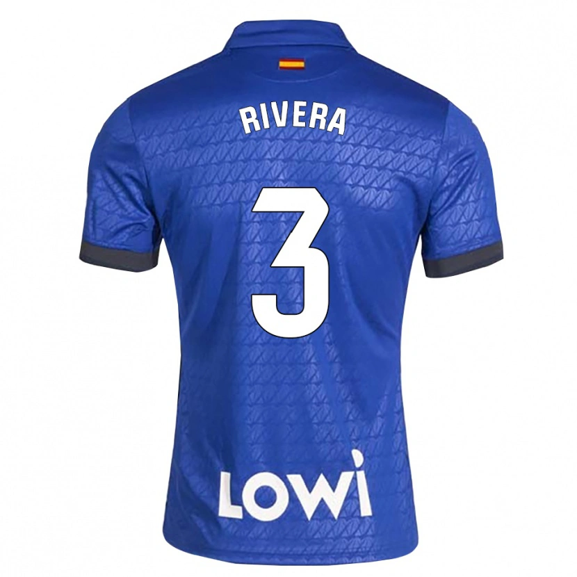 Danxen Criança Camisola Gorka Rivera #3 Azul Branco Preto Principal 2026/27 Camisa Brasil