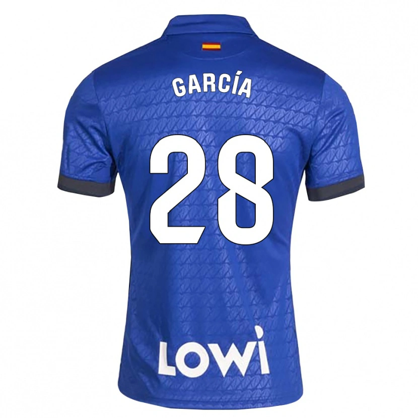 Danxen Criança Camisola Hugo García #28 Azul Branco Preto Principal 2026/27 Camisa Brasil