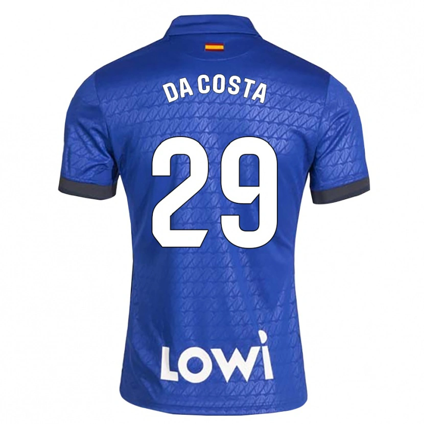 Danxen Criança Camisola Coba Da Costa #29 Azul Branco Preto Principal 2026/27 Camisa Brasil