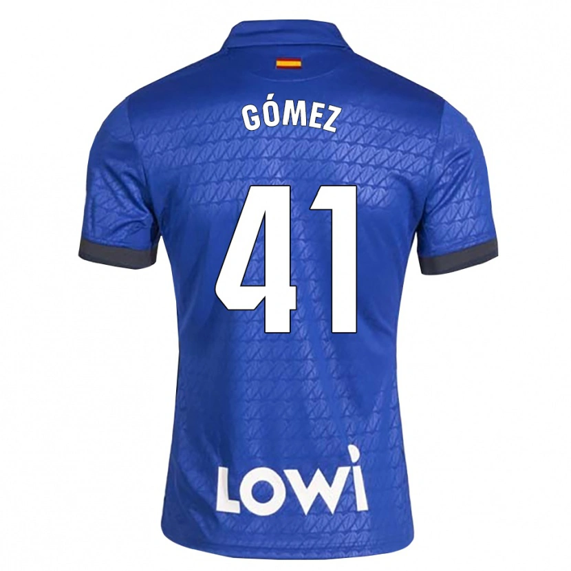 Danxen Criança Camisola Álvaro Gómez #41 Azul Branco Preto Principal 2026/27 Camisa Brasil