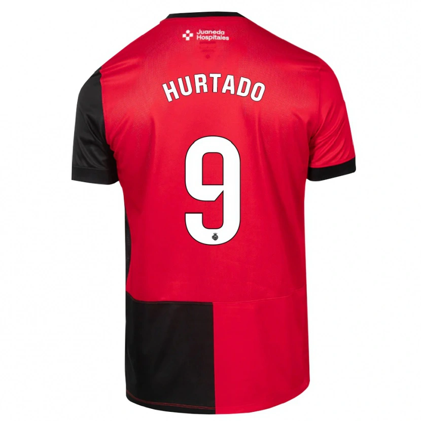 Danxen Criança Camisola Wilber Hurtado #9 Preto Vermelho Branco Principal 2026/27 Camisa Brasil