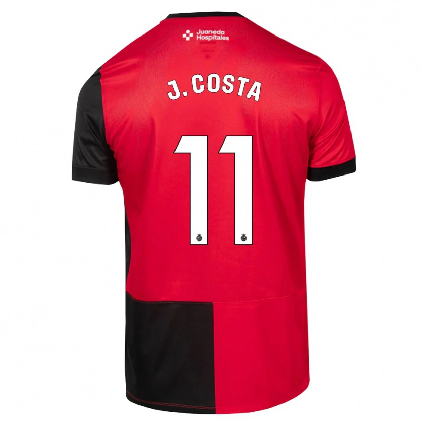 Danxen Criança Camisola Jaume Costa #11 Preto Vermelho Branco Principal 2026/27 Camisa Brasil