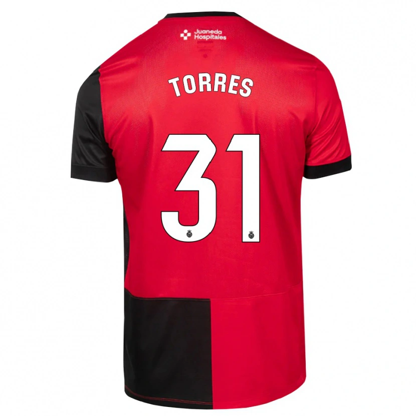 Danxen Criança Camisola Adriano Torres #31 Preto Vermelho Branco Principal 2026/27 Camisa Brasil
