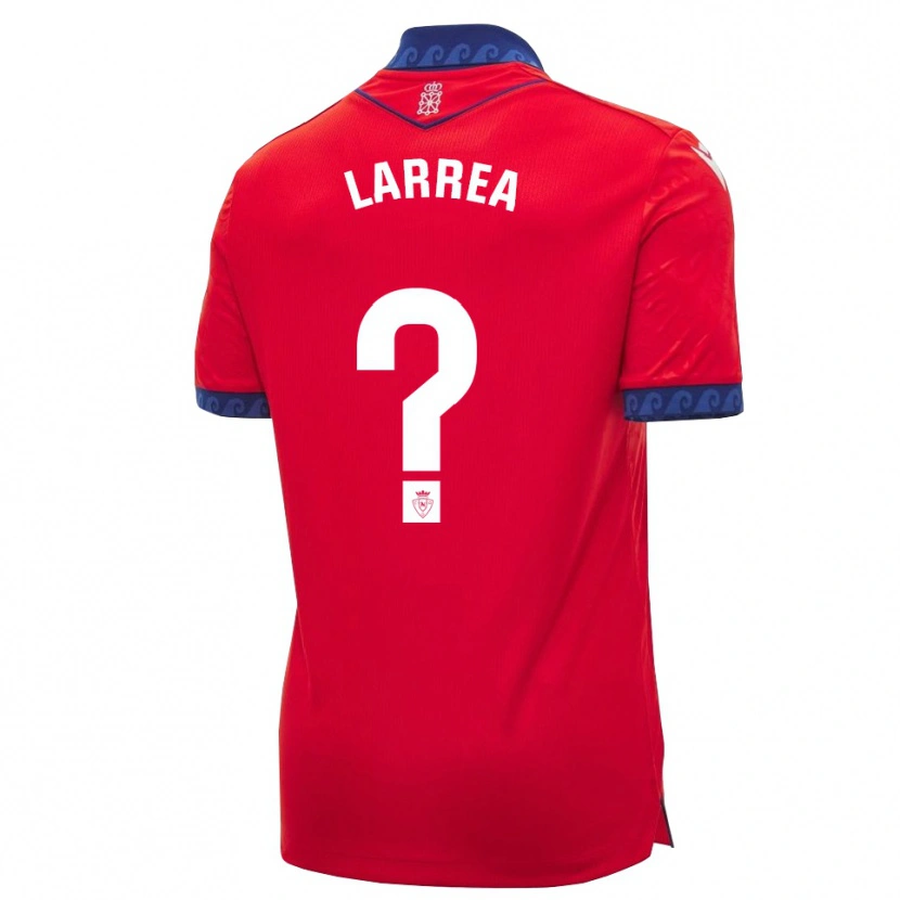 Danxen Criança Camisola Unai Larrea #0 Vermelho Azul Marinho Branco Principal 2026/27 Camisa Brasil