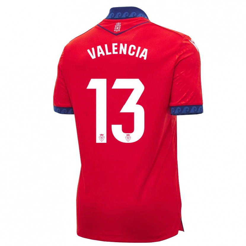 Danxen Criança Camisola Pablo Valencia #13 Vermelho Azul Marinho Branco Principal 2026/27 Camisa Brasil