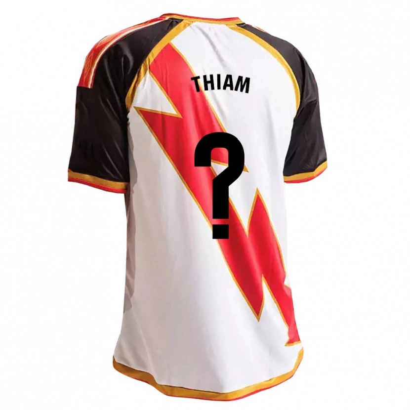 Danxen Criança Camisola Aly Thiam #0 Preto Vermelho Branco Dourado Principal 2026/27 Camisa Brasil