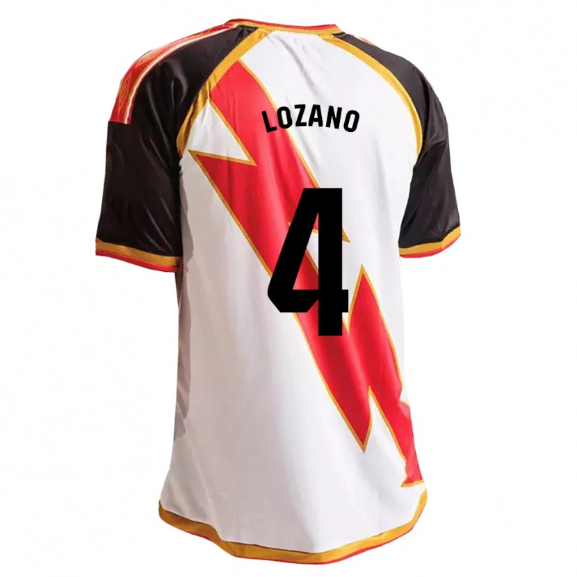 Danxen Criança Camisola Sergio Lozano #4 Preto Vermelho Branco Dourado Principal 2026/27 Camisa Brasil