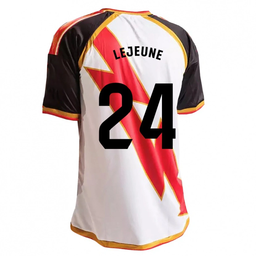 Danxen Criança Camisola Florian Lejeune #24 Preto Vermelho Branco Dourado Principal 2026/27 Camisa Brasil