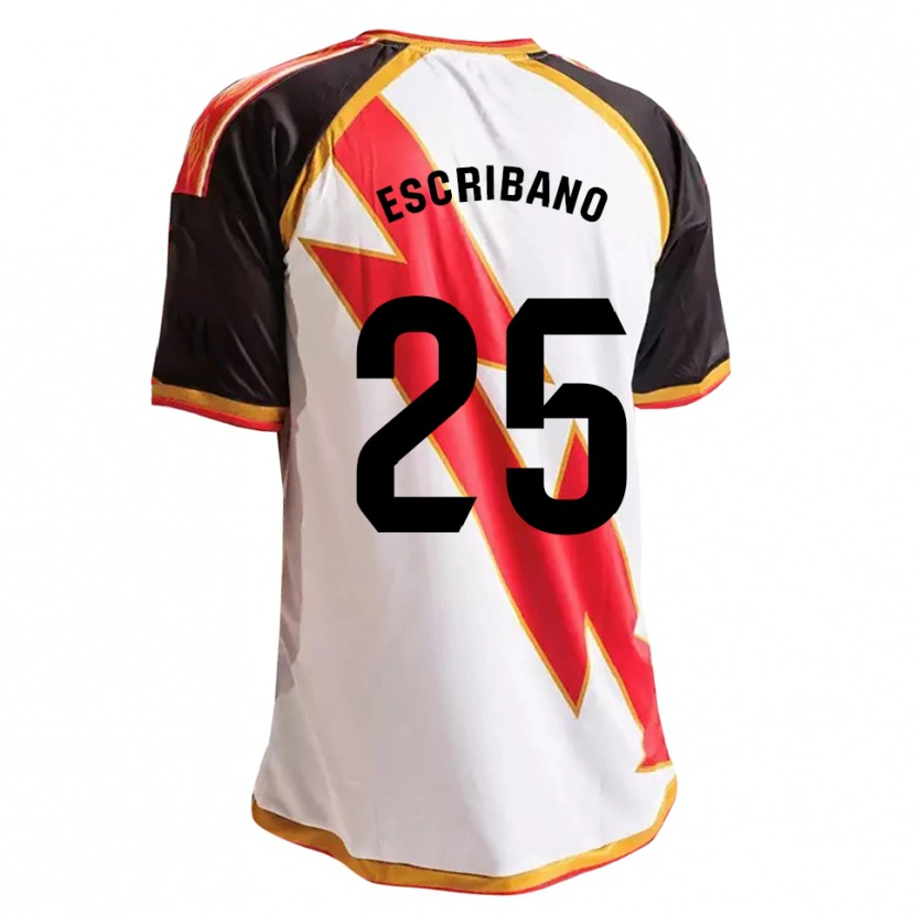 Danxen Criança Camisola Francisco Escribano #25 Preto Vermelho Branco Dourado Principal 2026/27 Camisa Brasil