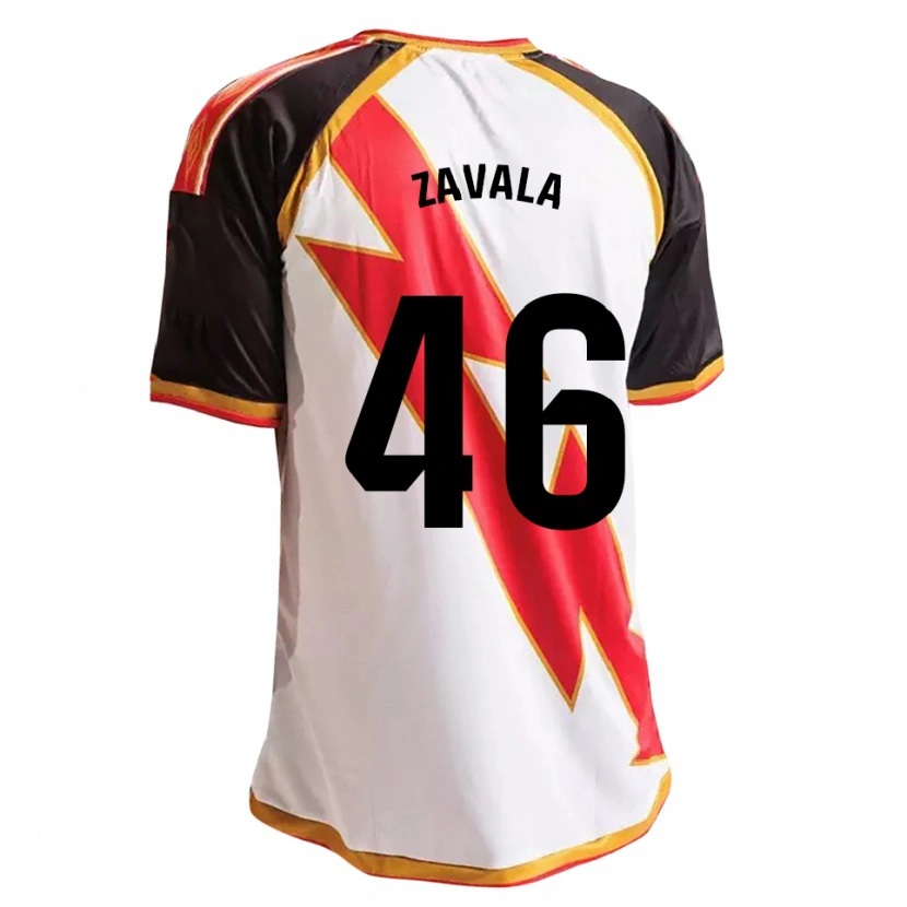 Danxen Criança Camisola Andrés Zavala #46 Preto Vermelho Branco Dourado Principal 2026/27 Camisa Brasil