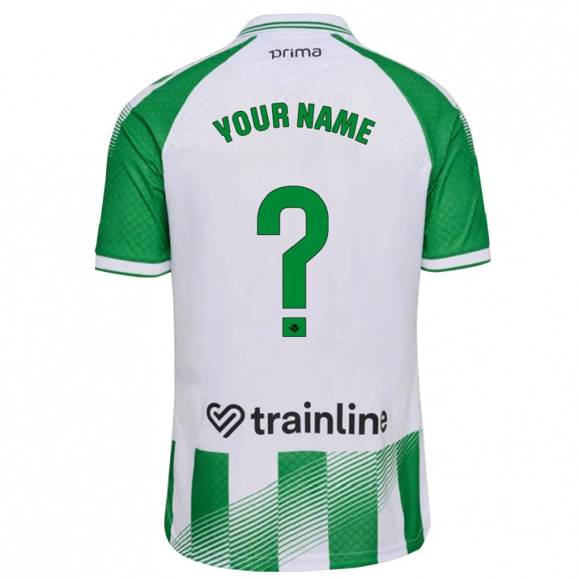 Danxen Criança Camisola Seu Nome #0 Verde Claro Preto Branco Principal 2026/27 Camisa Brasil