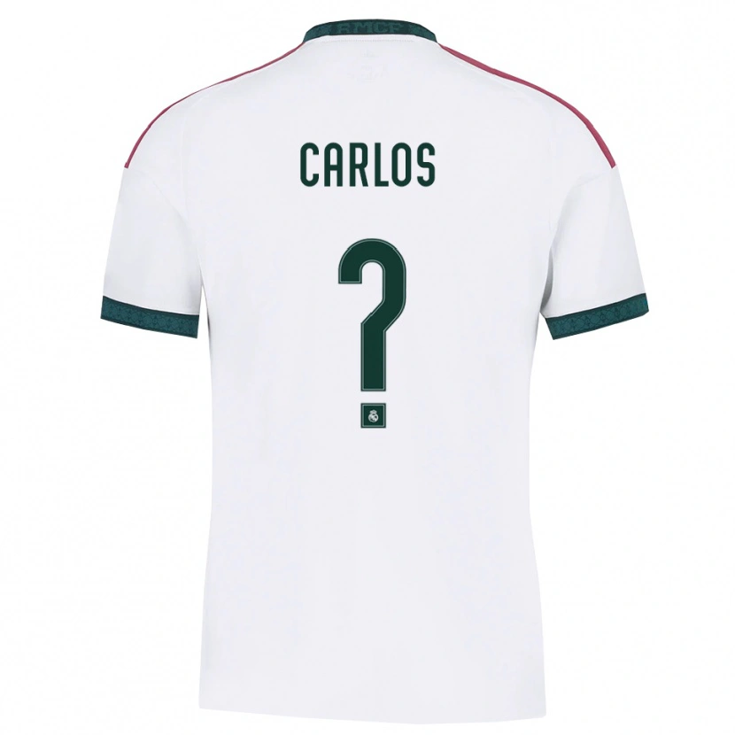Danxen Criança Camisola Carlos Sánchez #0 Verde Escuro Branco Vermelho Principal 2026/27 Camisa Brasil
