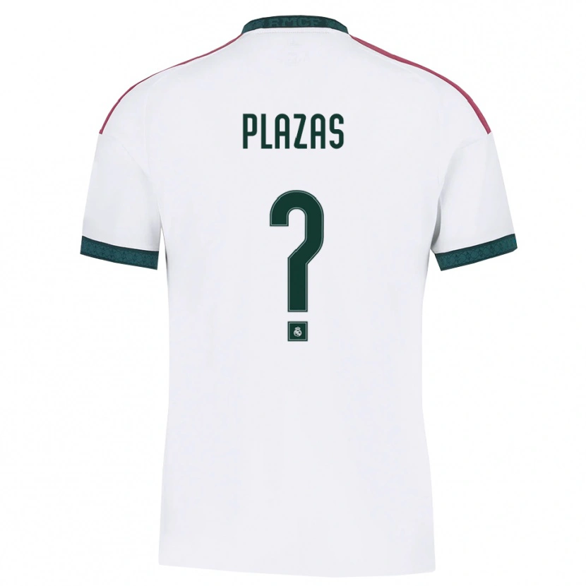 Danxen Criança Camisola Victor Plazas #0 Verde Escuro Branco Vermelho Principal 2026/27 Camisa Brasil