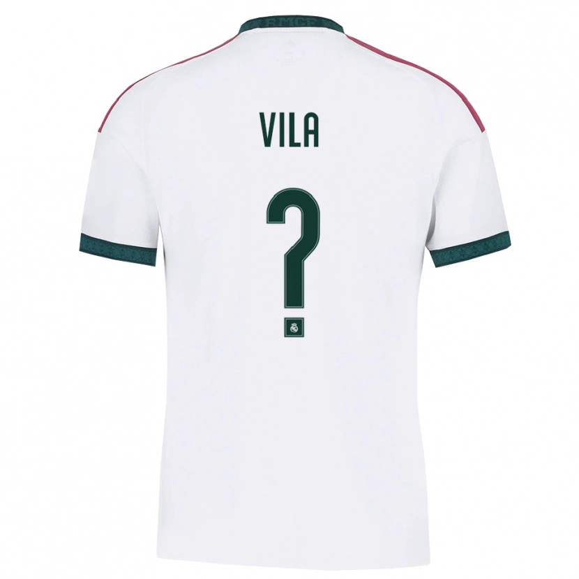 Danxen Criança Camisola Jan Vila #0 Verde Escuro Branco Vermelho Principal 2026/27 Camisa Brasil