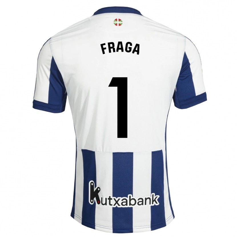 Danxen Criança Camisola Aitor Fraga #1 Azul Marinho Branco Dourado Principal 2026/27 Camisa Brasil