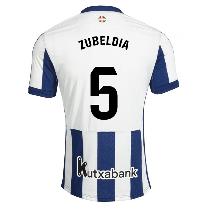 Danxen Criança Camisola Igor Zubeldia #5 Azul Marinho Branco Dourado Principal 2026/27 Camisa Brasil