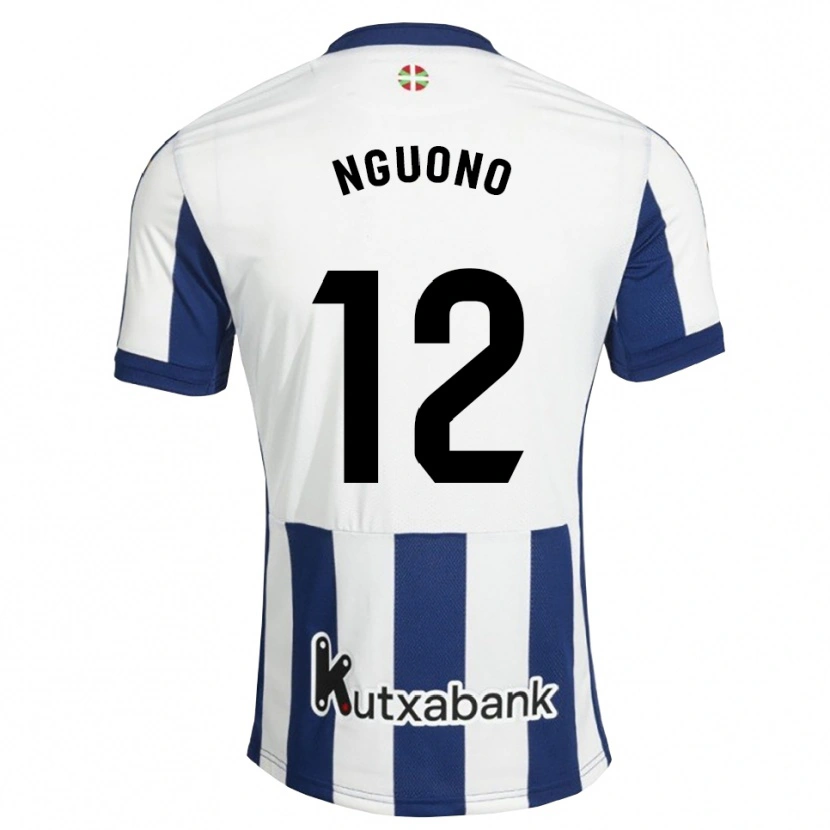 Danxen Criança Camisola Job Ochieng #12 Azul Marinho Branco Dourado Principal 2026/27 Camisa Brasil