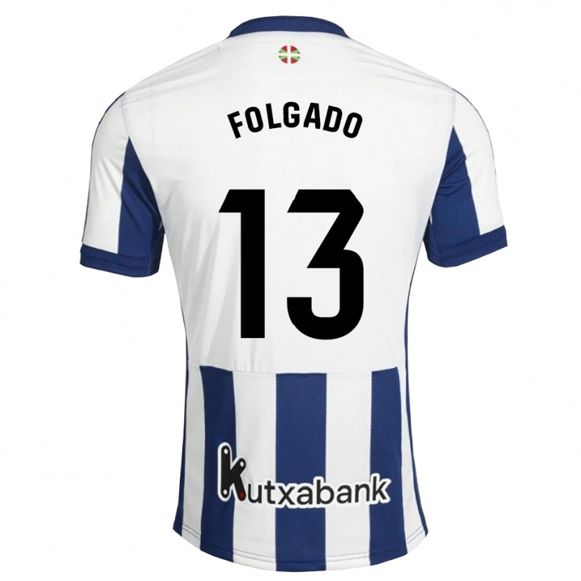 Danxen Criança Camisola Theo Folgado #13 Azul Marinho Branco Dourado Principal 2026/27 Camisa Brasil