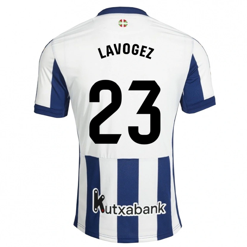 Danxen Criança Camisola Claire Lavogez #23 Azul Marinho Branco Dourado Principal 2026/27 Camisa Brasil