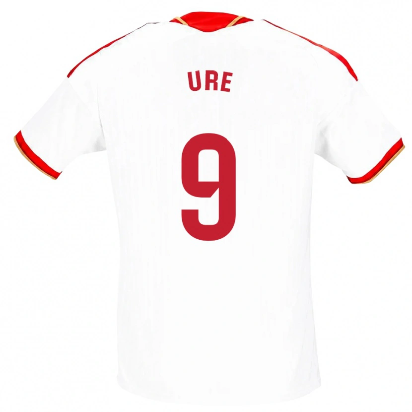 Danxen Criança Camisola Robbie Ure #9 Branco Vermelho Principal 2026/27 Camisa Brasil