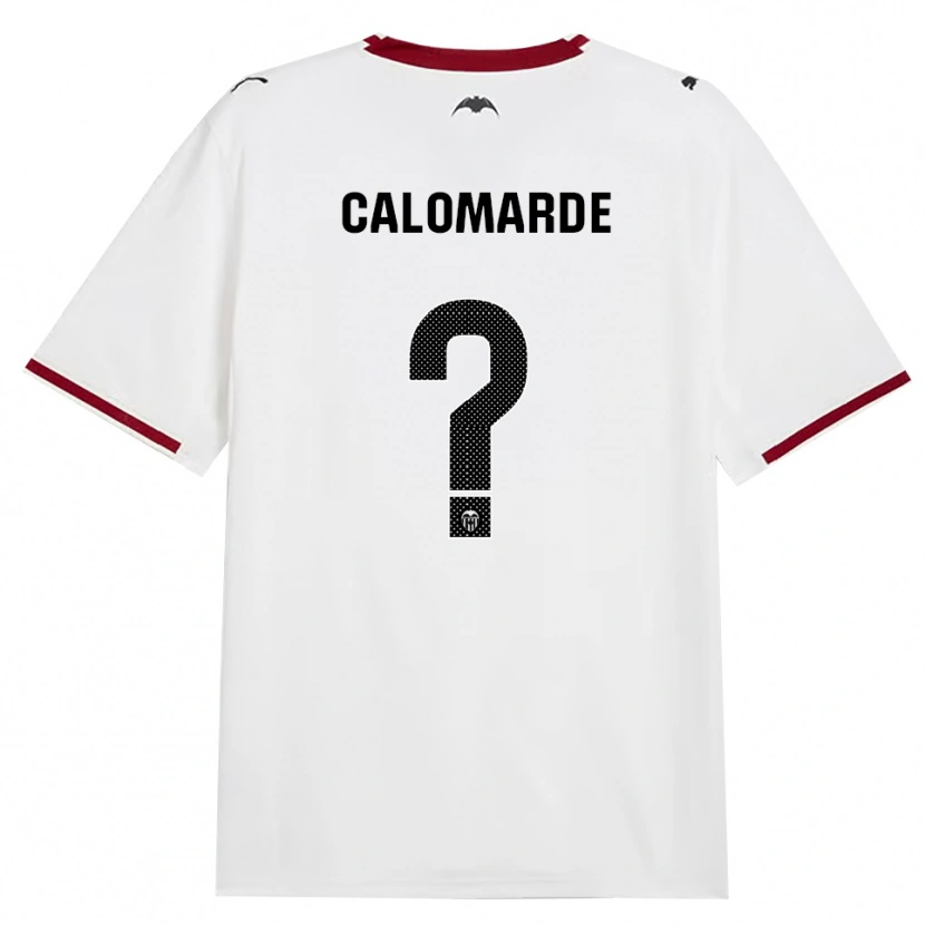 Danxen Criança Camisola Jorge Calomarde #0 Preto Branco Vermelho Amarelo Principal 2026/27 Camisa Brasil
