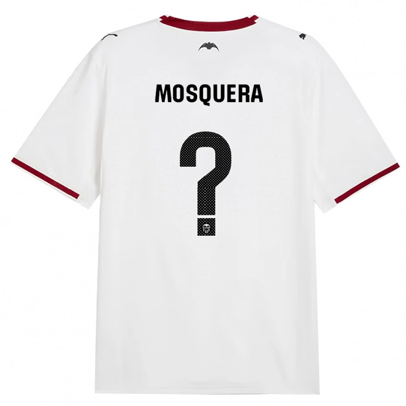 Danxen Criança Camisola Yulian Mosquera #0 Preto Branco Vermelho Amarelo Principal 2026/27 Camisa Brasil