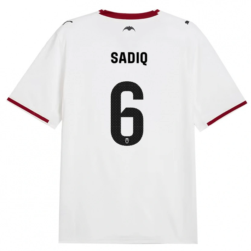 Danxen Criança Camisola Umar Sadiq #6 Preto Branco Vermelho Amarelo Principal 2026/27 Camisa Brasil