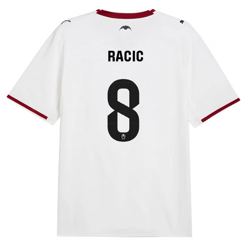 Danxen Criança Camisola Uros Racic #8 Preto Branco Vermelho Amarelo Principal 2026/27 Camisa Brasil