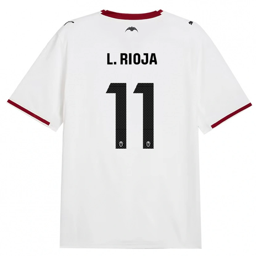 Danxen Criança Camisola Luis Rioja #11 Preto Branco Vermelho Amarelo Principal 2026/27 Camisa Brasil