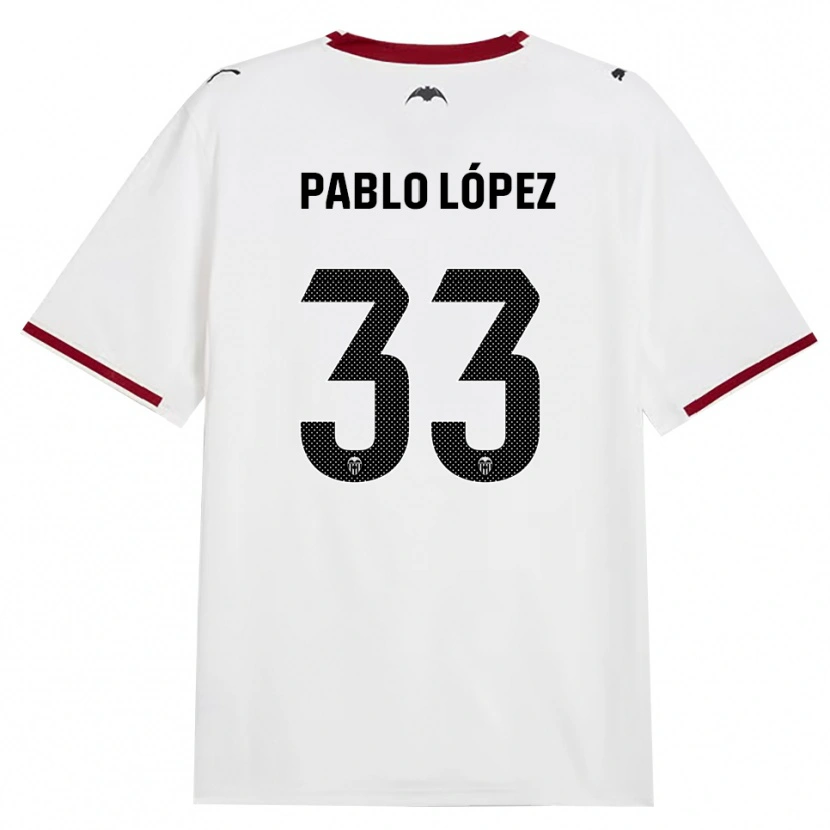 Danxen Criança Camisola Pablo López #33 Preto Branco Vermelho Amarelo Principal 2026/27 Camisa Brasil