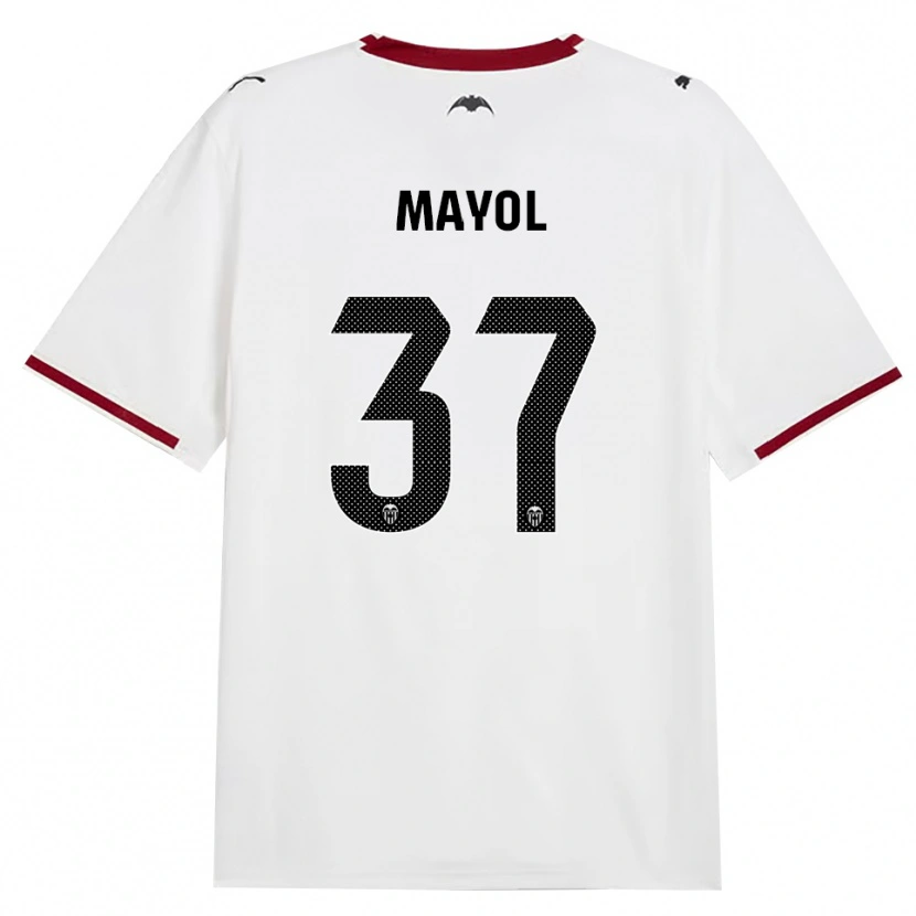 Danxen Criança Camisola Aaron Mayol #37 Preto Branco Vermelho Amarelo Principal 2026/27 Camisa Brasil