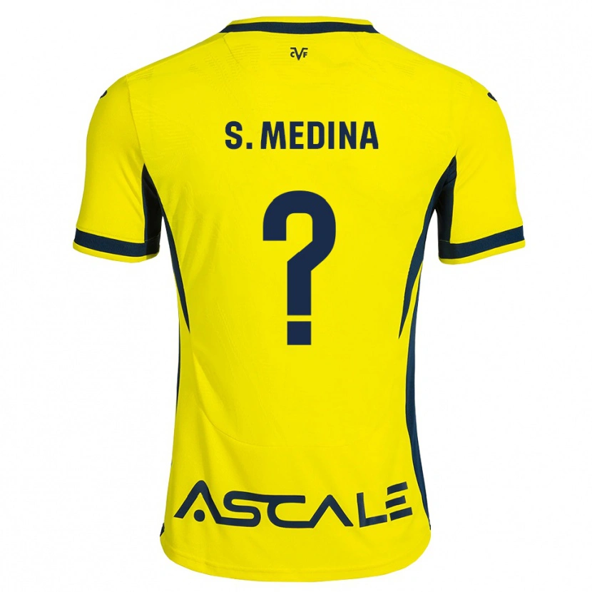 Danxen Criança Camisola Sara Medina #0 Amarelo Preto Vermelho Principal 2026/27 Camisa Brasil