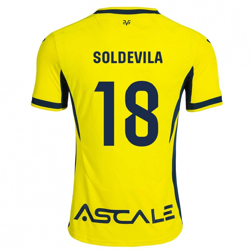 Danxen Criança Camisola Paola Soldevila #18 Amarelo Preto Vermelho Principal 2026/27 Camisa Brasil