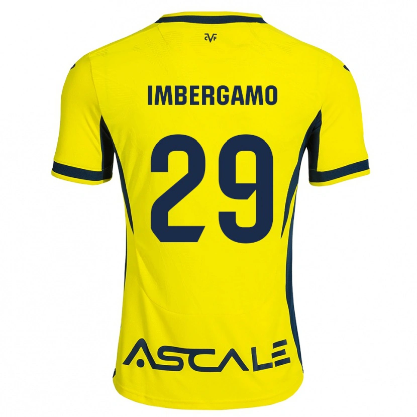 Danxen Criança Camisola Mar Imbergamo #29 Amarelo Preto Vermelho Principal 2026/27 Camisa Brasil