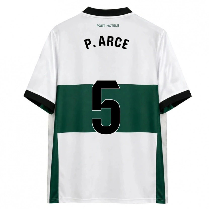 Danxen Criança Camisola Paula Arce Moreno #5 Verde Branco Vermelho Principal 2026/27 Camisa Brasil