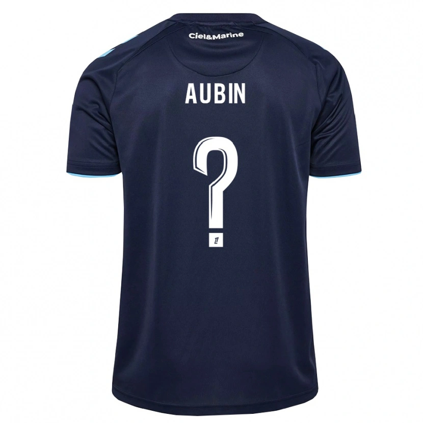 Danxen Criança Camisola Nolan Aubin #0 Azul Centáurea Azul Meia-Noite Principal 2026/27 Camisa Brasil