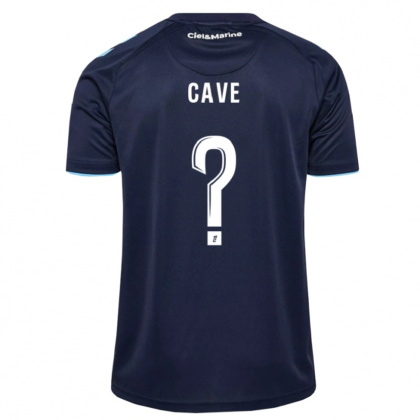 Danxen Criança Camisola Steven Cave #0 Azul Centáurea Azul Meia-Noite Principal 2026/27 Camisa Brasil