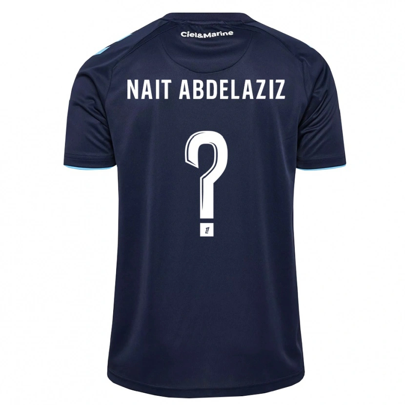 Danxen Criança Camisola Elias Naït Abdelaziz #0 Azul Centáurea Azul Meia-Noite Principal 2026/27 Camisa Brasil