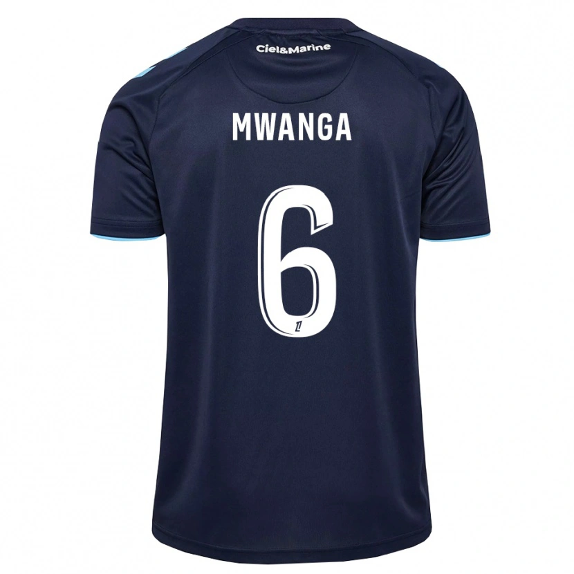Danxen Criança Camisola Junior Mwanga #6 Azul Centáurea Azul Meia-Noite Principal 2026/27 Camisa Brasil