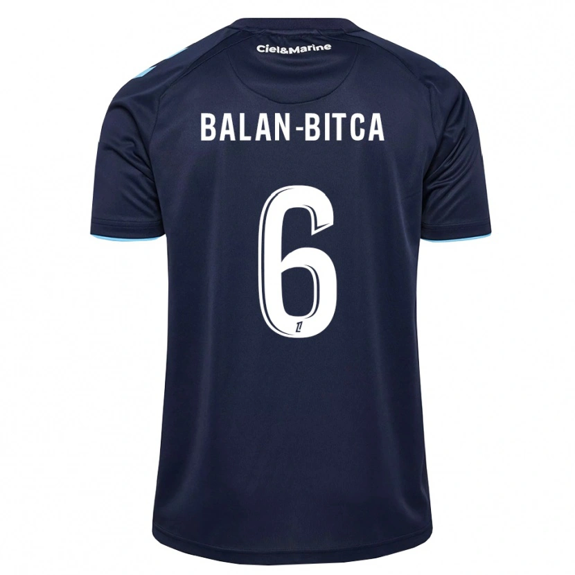 Danxen Criança Camisola Mario Balan-Bitca #6 Azul Centáurea Azul Meia-Noite Principal 2026/27 Camisa Brasil