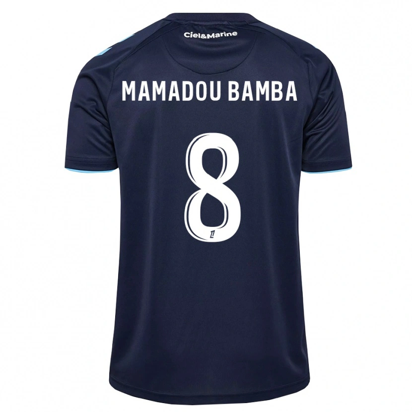 Danxen Criança Camisola Ben Mamadou Bamba #8 Azul Centáurea Azul Meia-Noite Principal 2026/27 Camisa Brasil