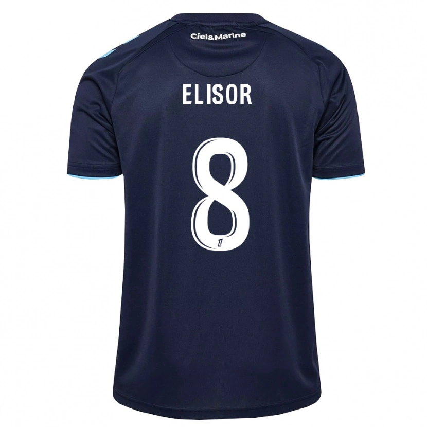 Danxen Criança Camisola Salomé Elisor #8 Azul Centáurea Azul Meia-Noite Principal 2026/27 Camisa Brasil