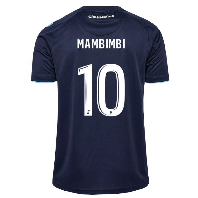 Danxen Criança Camisola Felix Mambimbi #10 Azul Centáurea Azul Meia-Noite Principal 2026/27 Camisa Brasil