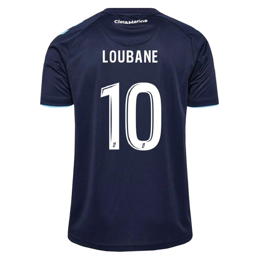 Danxen Criança Camisola Yassine Loubane #10 Azul Centáurea Azul Meia-Noite Principal 2026/27 Camisa Brasil