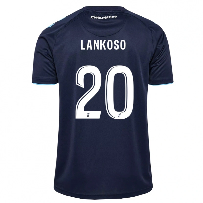 Danxen Criança Camisola Lenny Lankoso #20 Azul Centáurea Azul Meia-Noite Principal 2026/27 Camisa Brasil